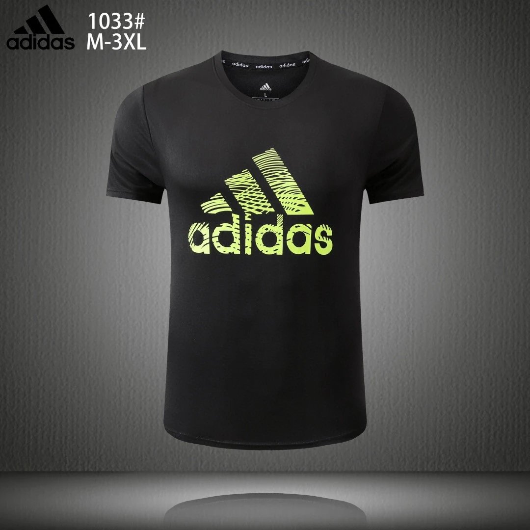 Adidas Performance T-Shirt Navy Blue Activewear Top - 4
