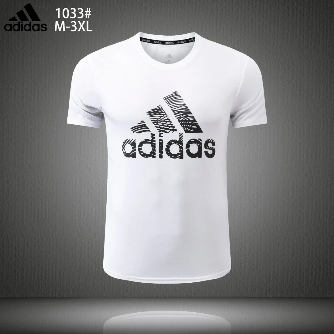 Adidas Performance T-Shirt Navy Blue Activewear Top - 5