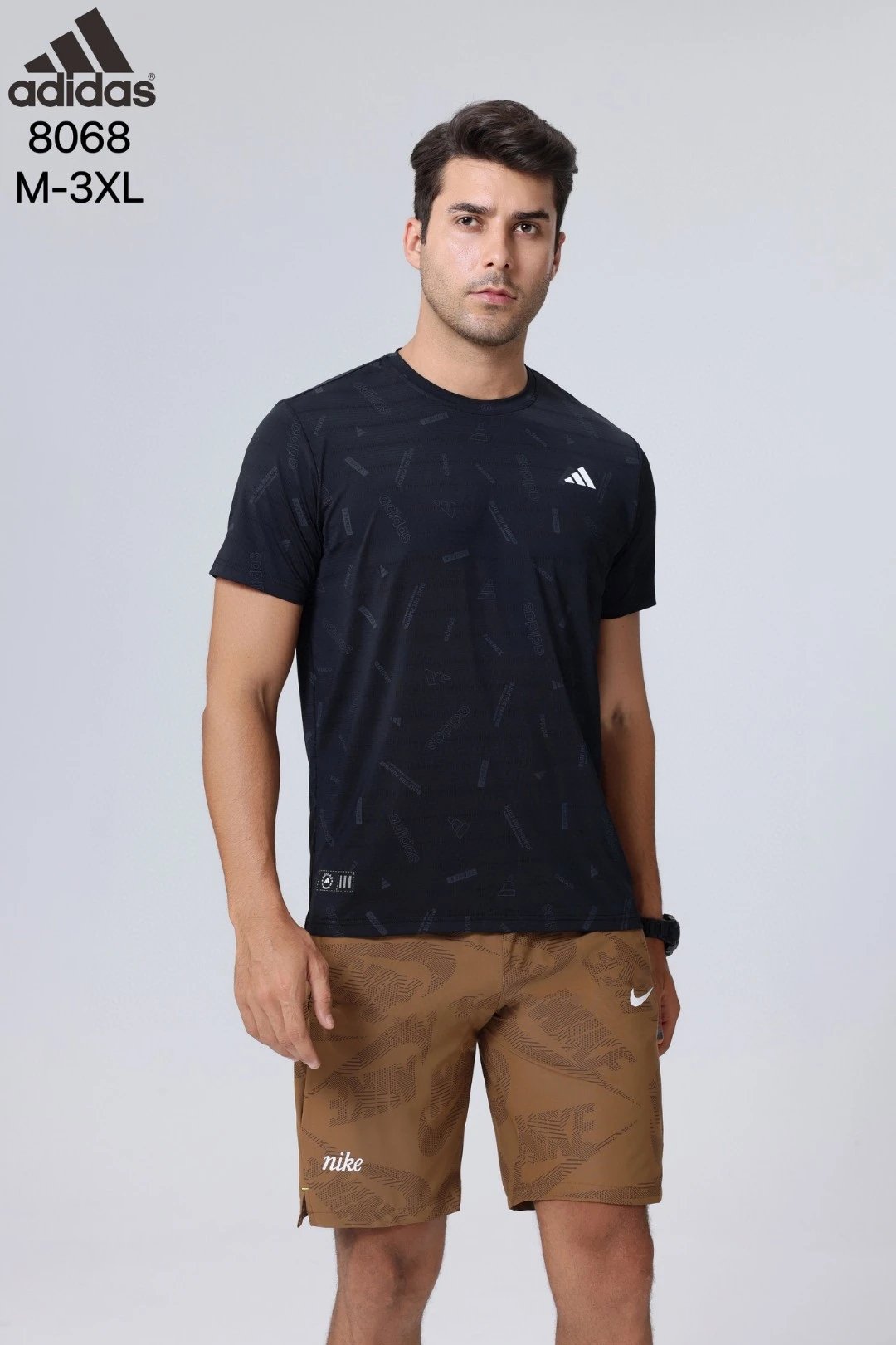 Adidas Performance T-Shirt Navy Blue Activewear Top - 12