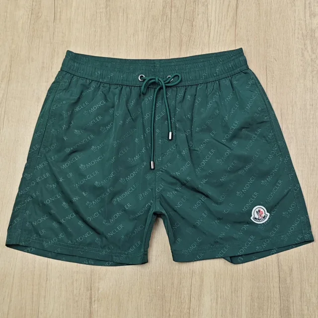 Moncler Swimwear Logo-Print Drawstring Swim Shorts product detail image 10
