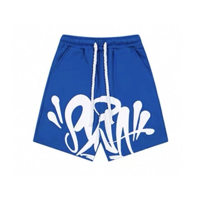 Syna World Graffiti Logo Shorts Blue White