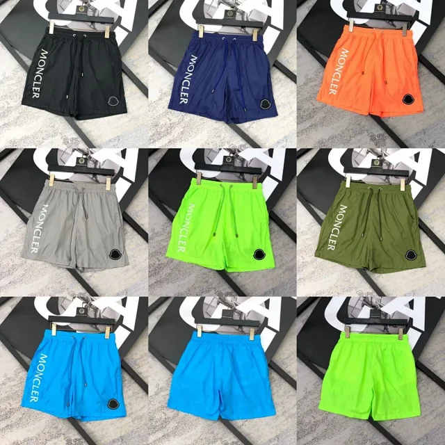 Moncler Shorts Logo Print Drawstring product detail image 3