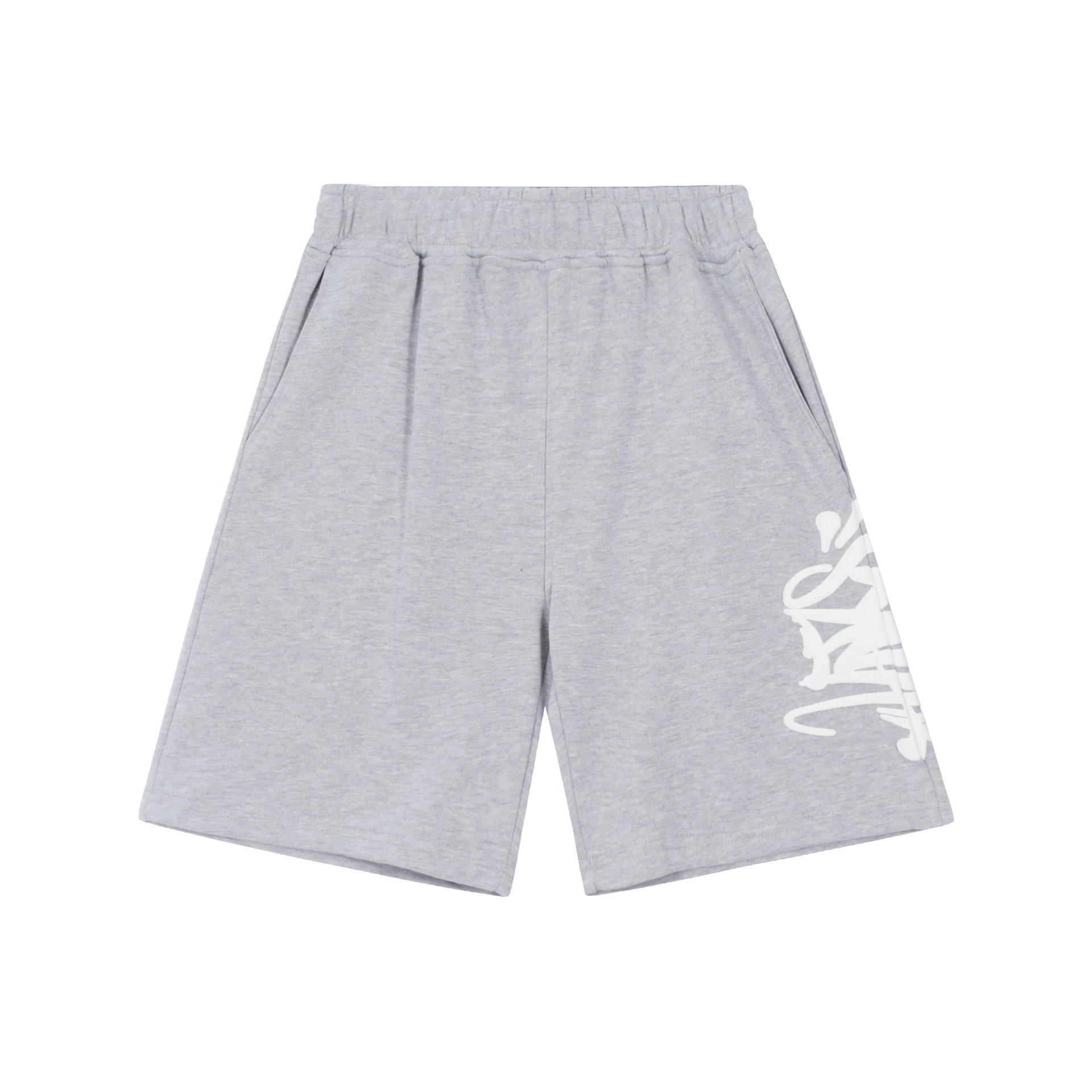 Syna World Graffiti Script Shorts Grey White