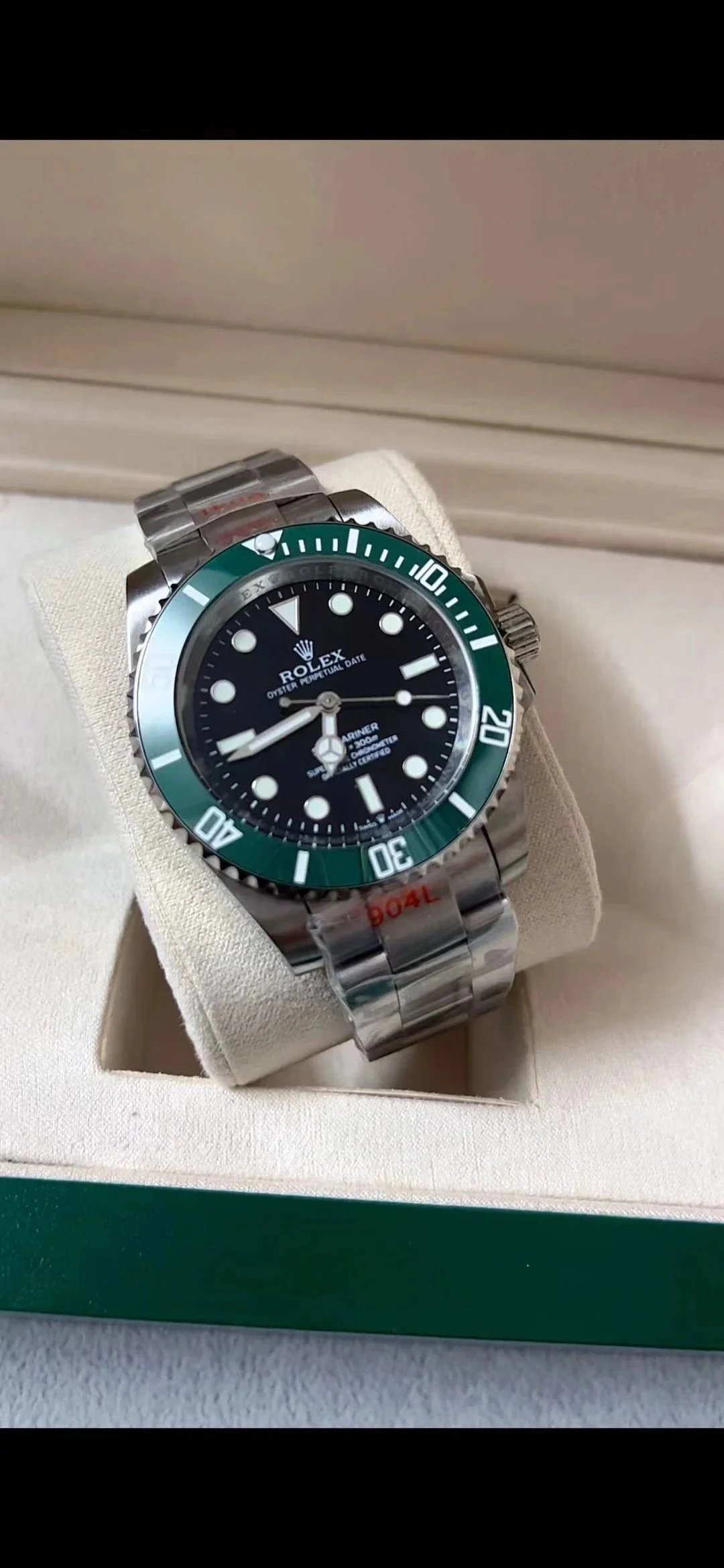 Rolex Submariner Date Champagne Dial Black Ceramic Bezel Two-Tone Gold Steel Oyster Bracelet