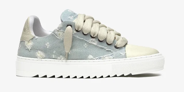 Unbranded Sneakers Low-Top Canvas with Sawtooth Sole product detail image 8