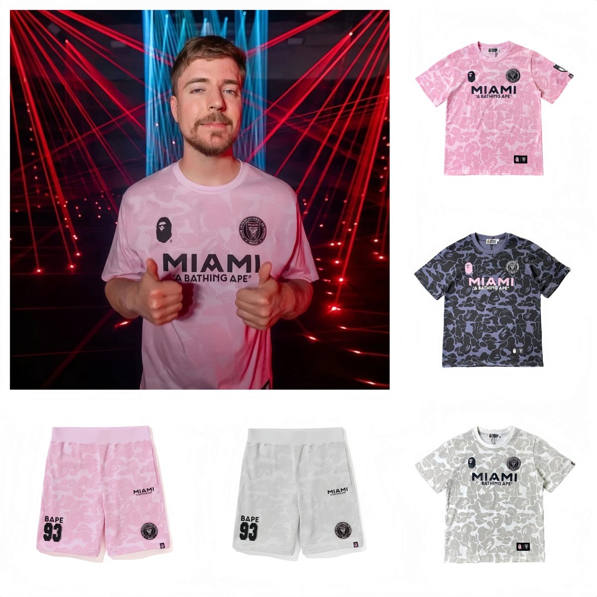 A Bathing Ape x Inter Miami CF Camo Graphic T-Shirt product detail 2 in Litbuy spreadsheet finds