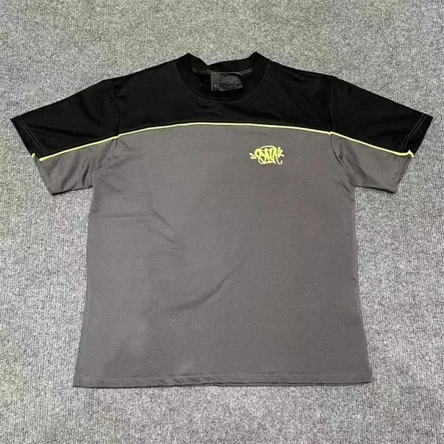 Unbranded T-Shirts Color-Block Short-Sleeve T-Shirt product detail image 11