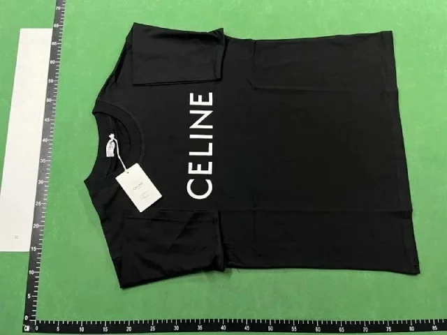 Celine Matching Sets Logo Print T-Shirt and Drawstring Shorts Set product detail image 6
