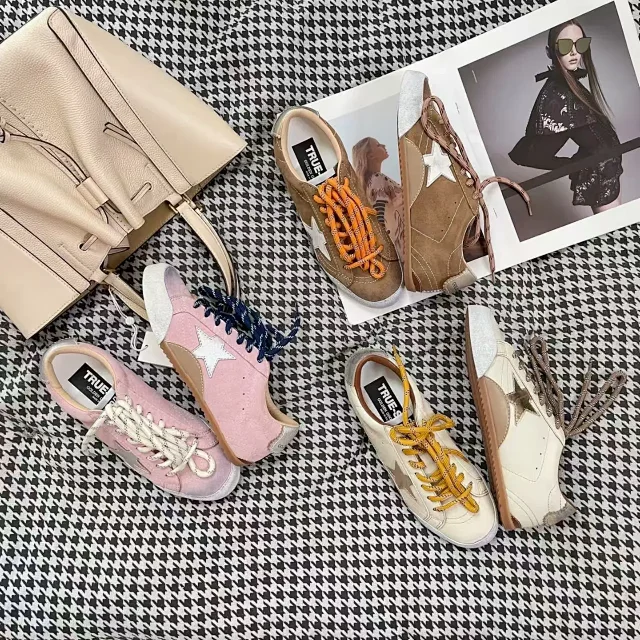 Golden Goose Sneakers Super-Star low-top star product detail image 3