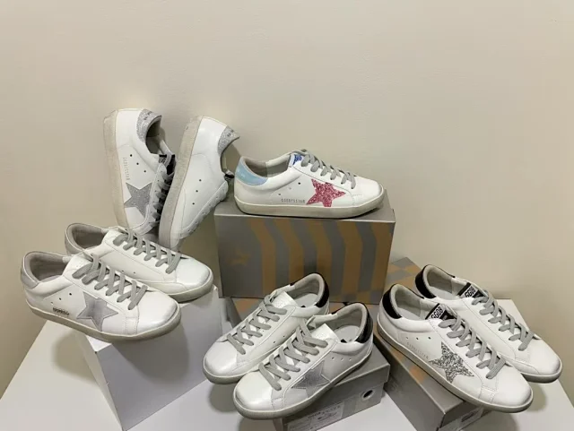 Golden Goose Sneakers Super-Star low-top star product detail image 2