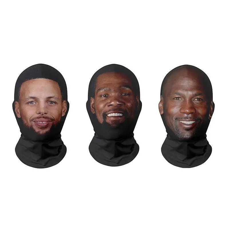 Curry+Durant+Jordan Mask