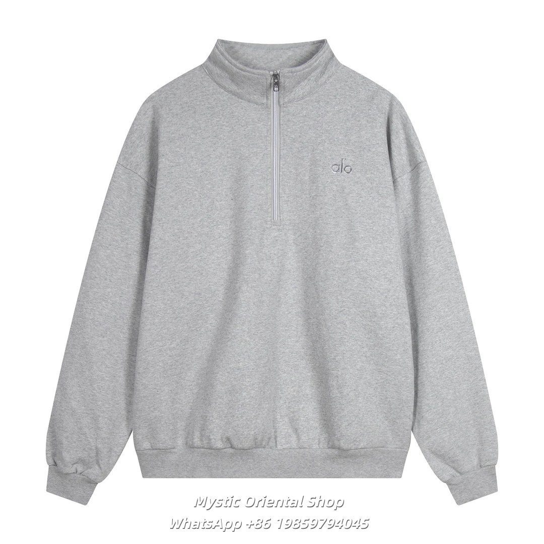 Heather Gray Half-Zip