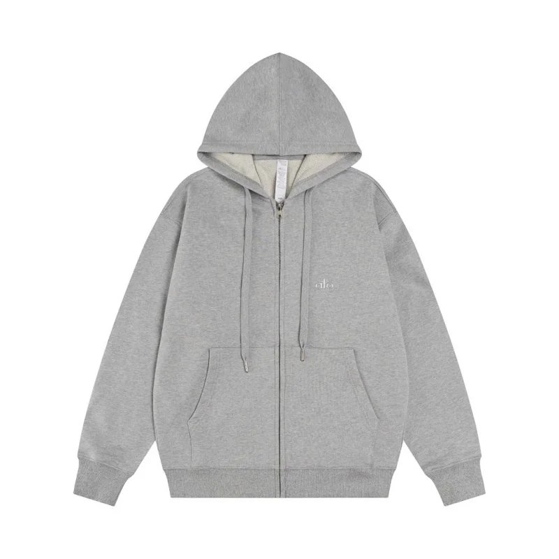 Heather Gray Full-Zip