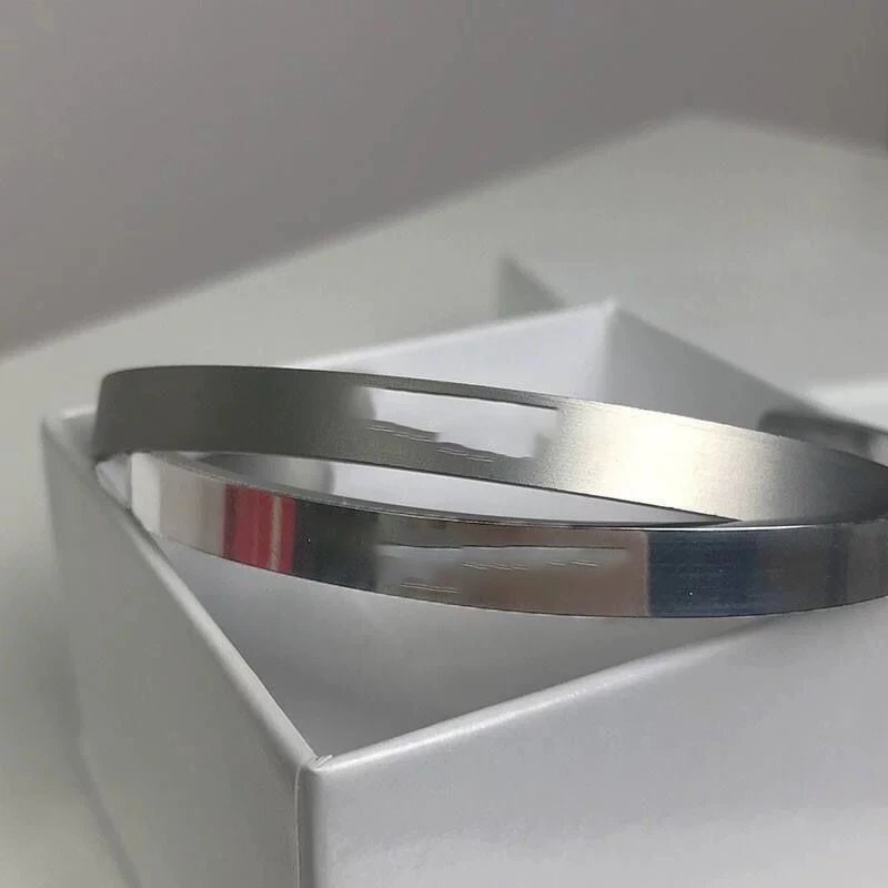 MM6 Open Embossed Bracelet