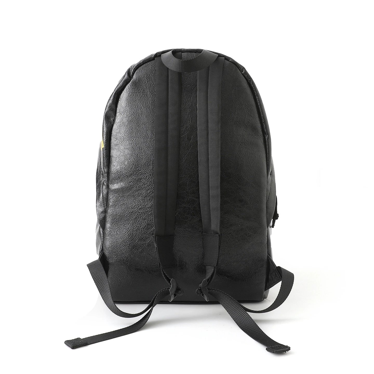 24FW Explorer color printed logo leather backpack with waterproof and stain resistant material