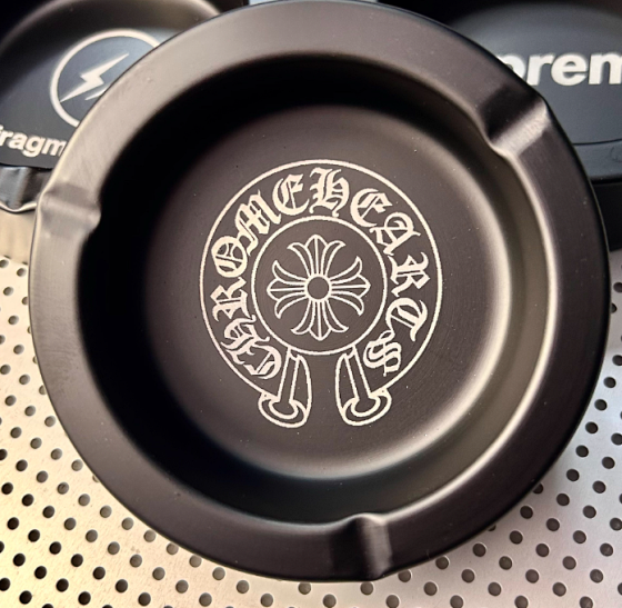 Stainless steel ashtray
