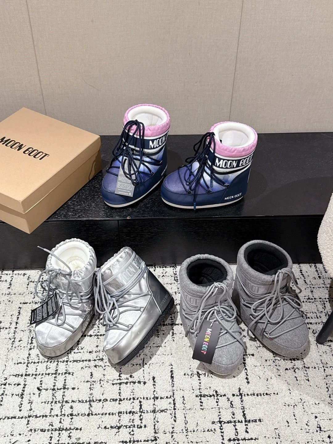 DG版本Link1  Moon Boot  25 最新 秋冬 丑萌雪地 圣诞款 短靴 6