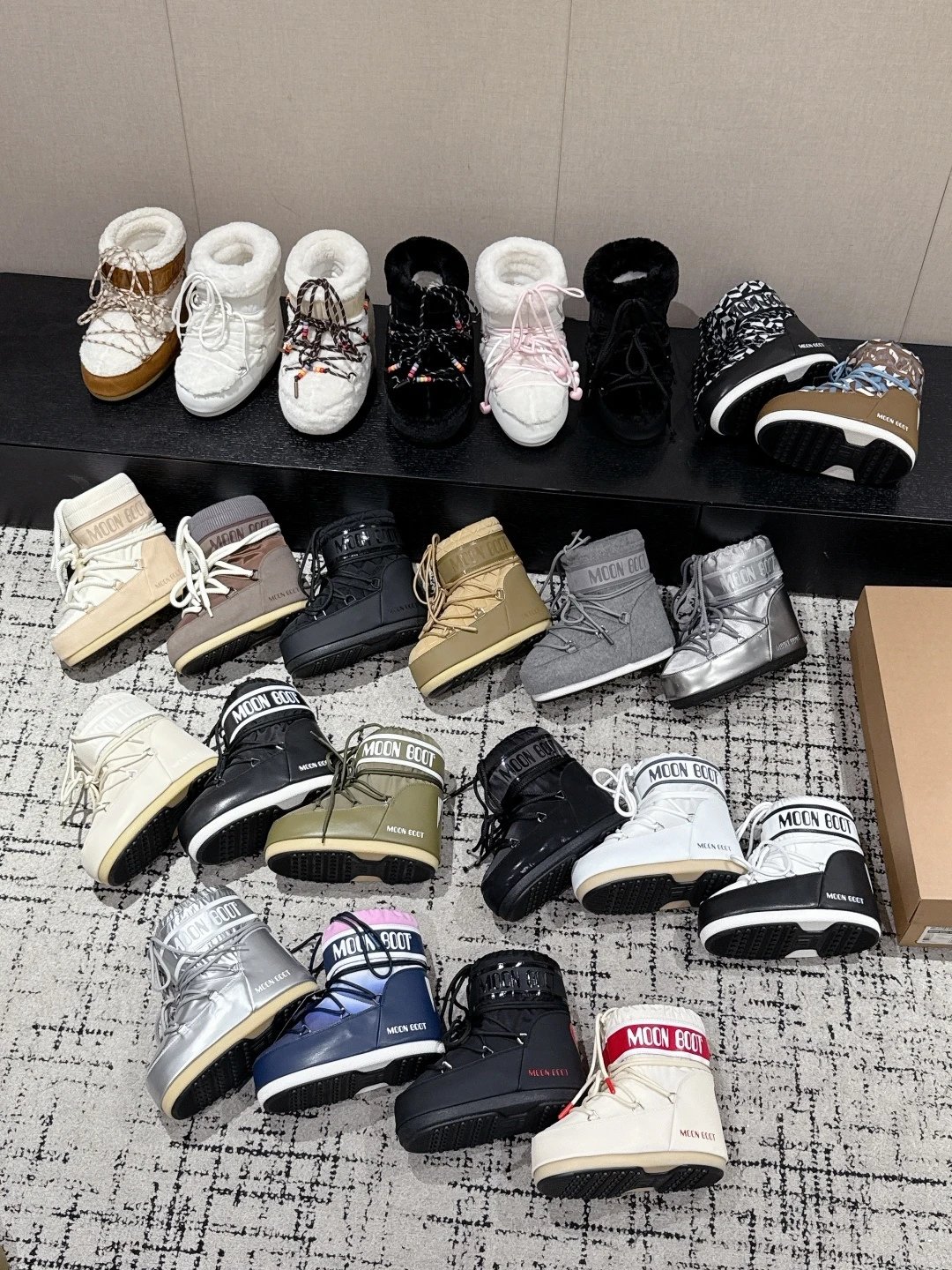 DG版本Link1  Moon Boot  25 最新 秋冬 丑萌雪地 圣诞款 短靴 2