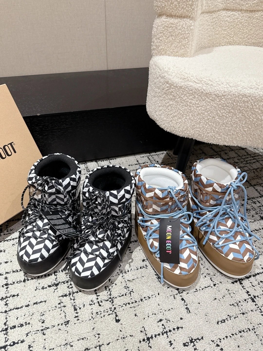 DG版本Link1  Moon Boot  25 最新 秋冬 丑萌雪地 圣诞款 短靴 5