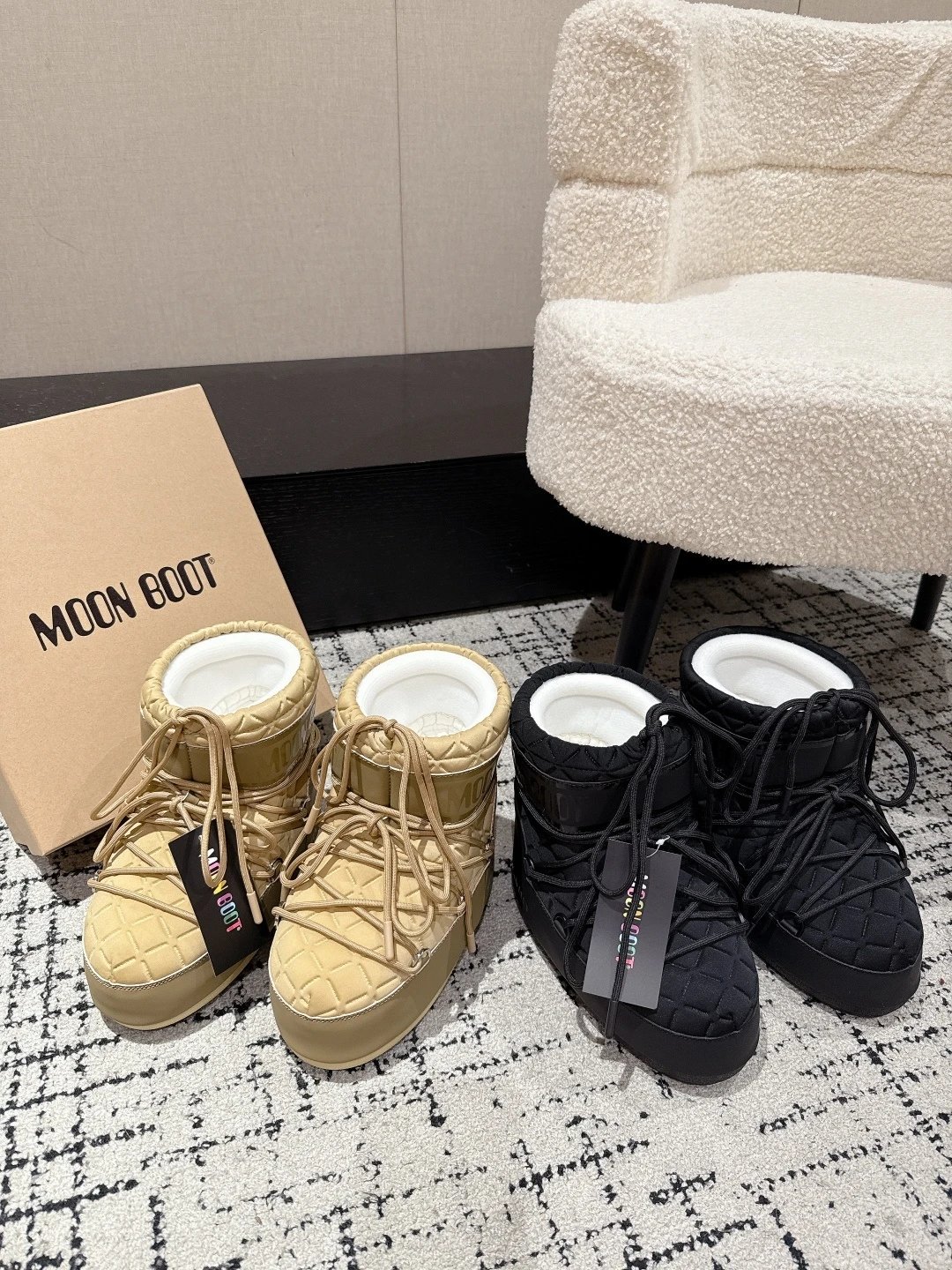 DG版本Link1  Moon Boot  25 最新 秋冬 丑萌雪地 圣诞款 短靴 4
