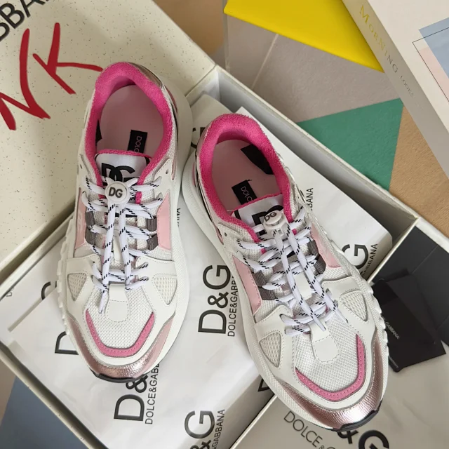 Dolce & Gabbana Sneakers Chunky mesh with logo-embossed sole product detail image 46