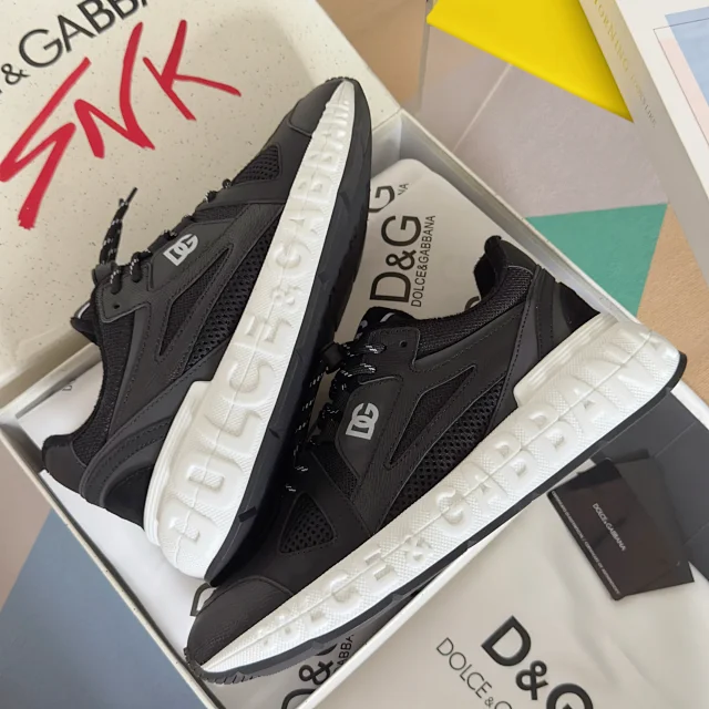 Dolce & Gabbana Sneakers Chunky mesh with logo-embossed sole product detail image 6
