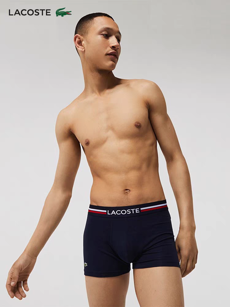 Lacoste Underwear Men's Boxer Briefs 3-Pack image 8