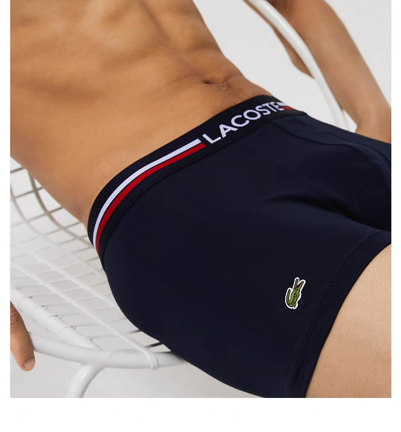 Lacoste Underwear Men's Boxer Briefs 3-Pack image 9