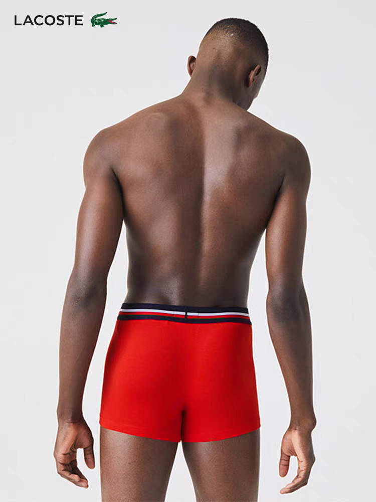 Lacoste Underwear Men's Boxer Briefs 3-Pack image 11