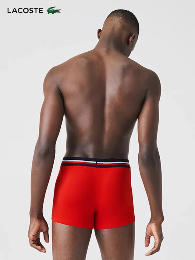 Lacoste Underwear Men's Boxer Briefs 3-Pack product detail image 11