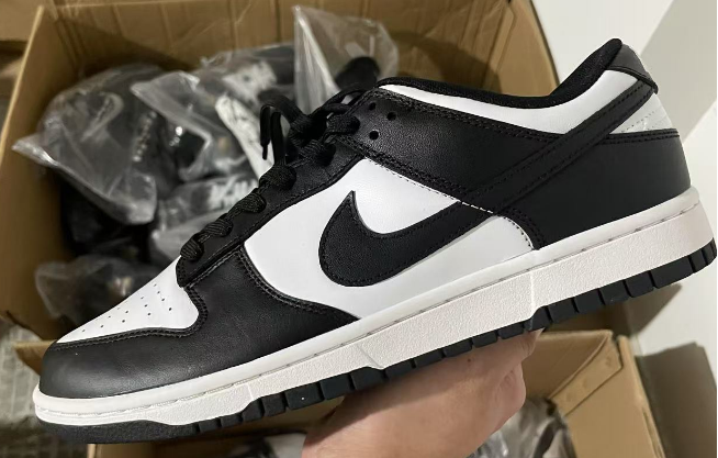 TOP B Bare Shoes Double Black and White Panda DD1391 100
