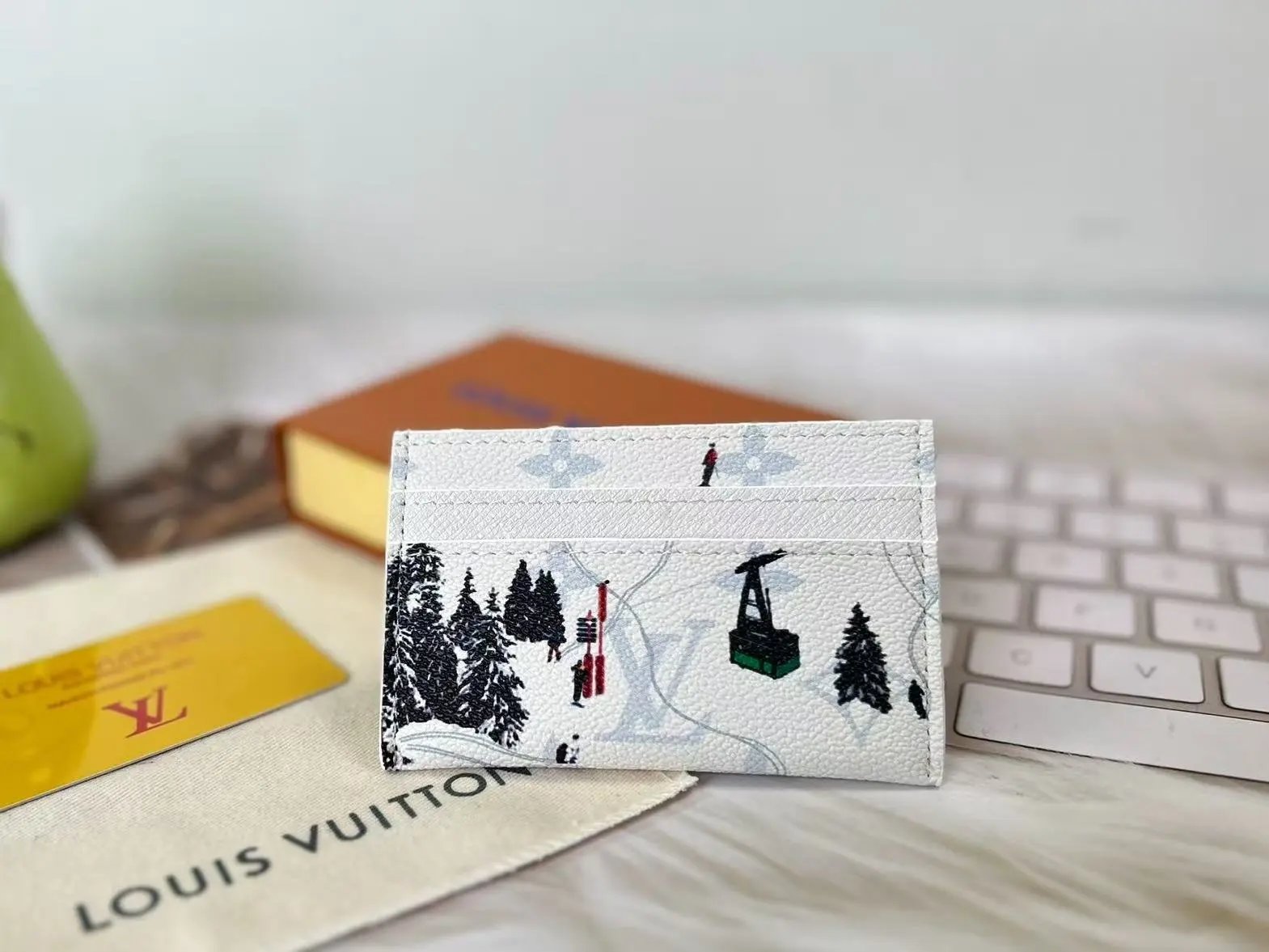 White Card Holder