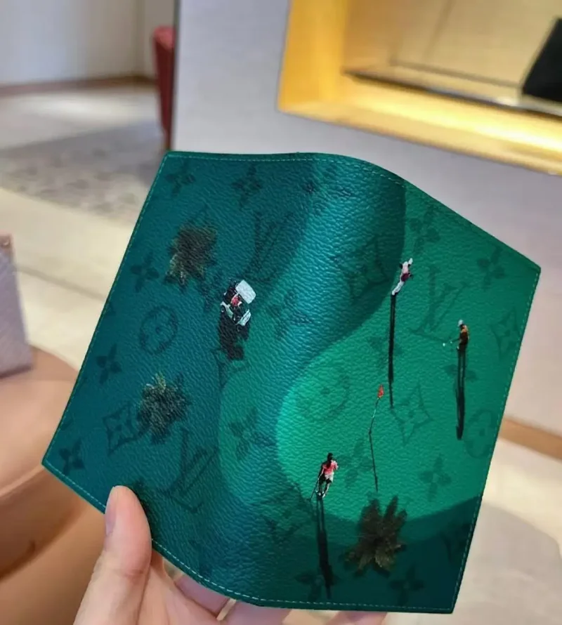 Green Passport Holder