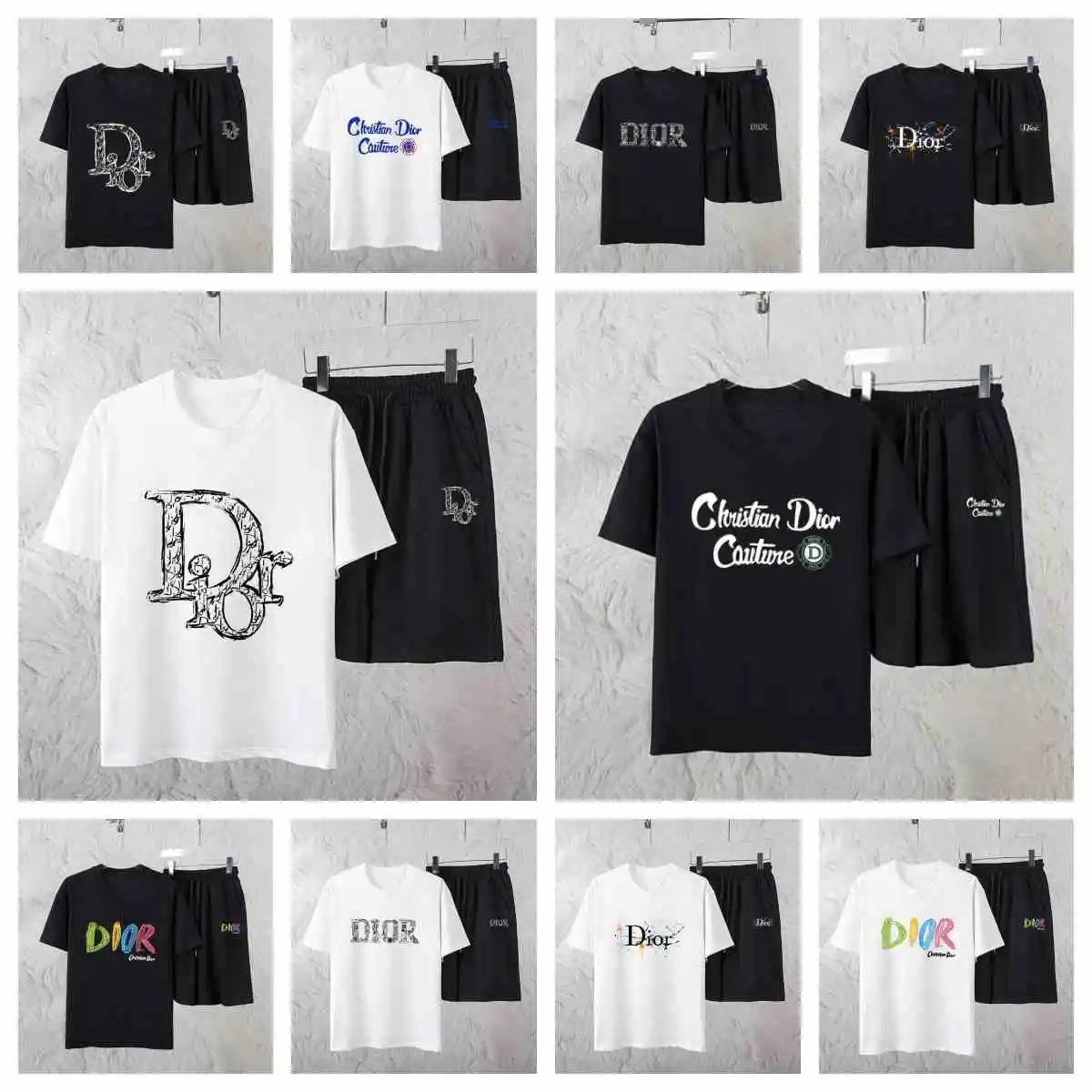 Dior Oblique T-Shirt/Shorts Se