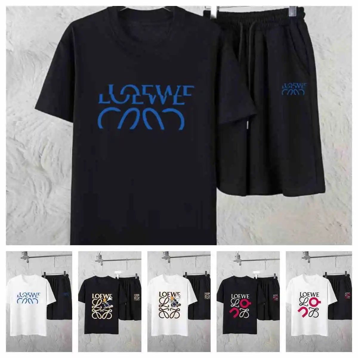 Loewe Anagram T-Shirt/Shorts S