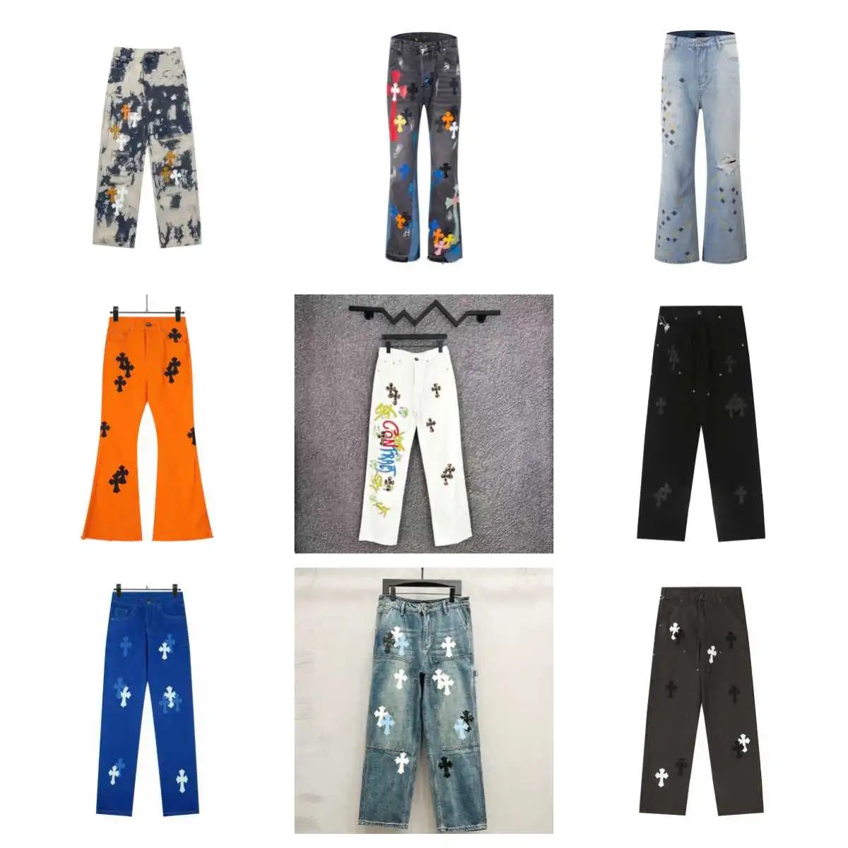 Chrome Hearts Cross-Embroidere