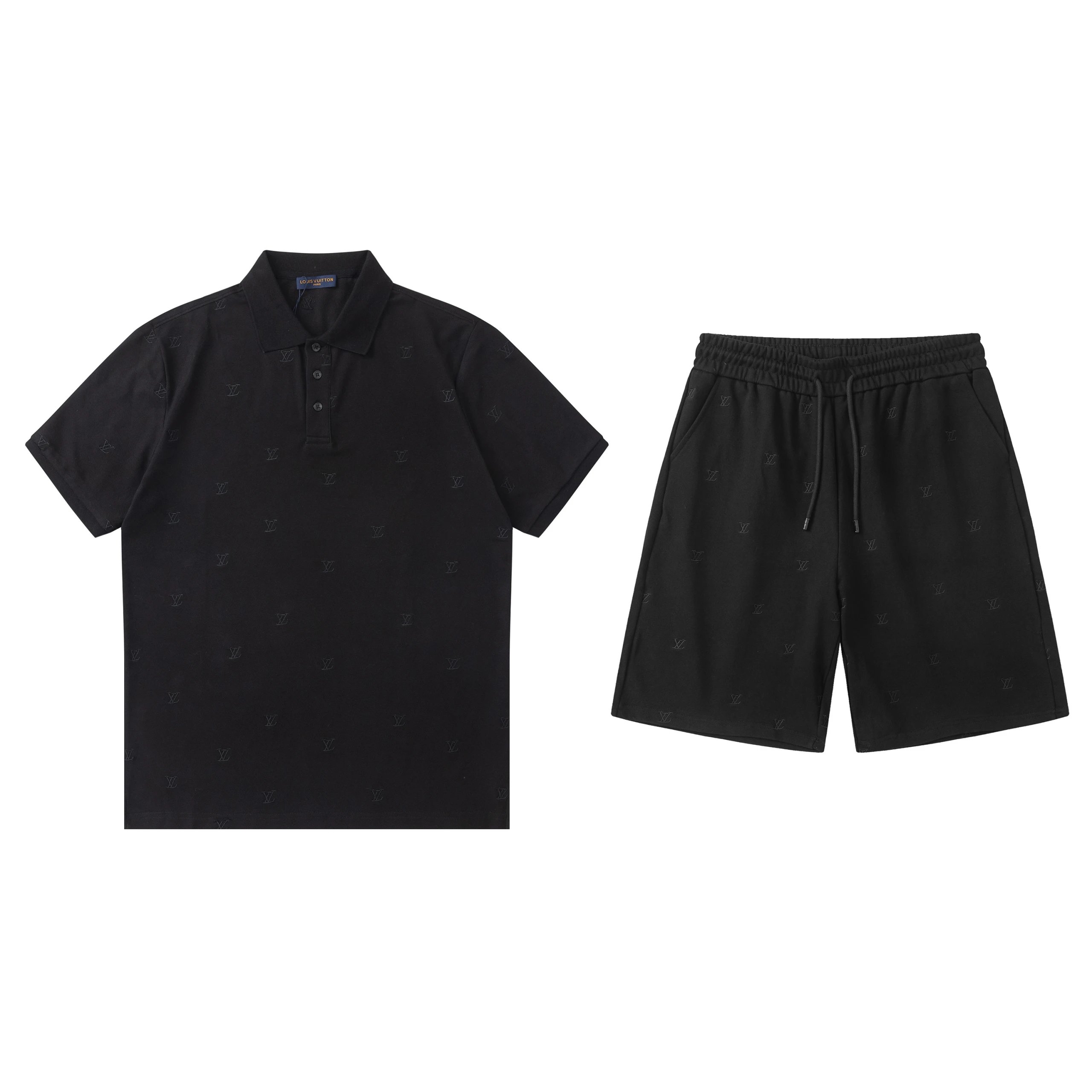 Louis Vuitton Black Polo Shirt