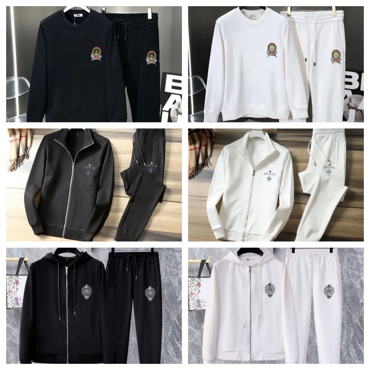 Chromatics Black Zip-Up Tracks