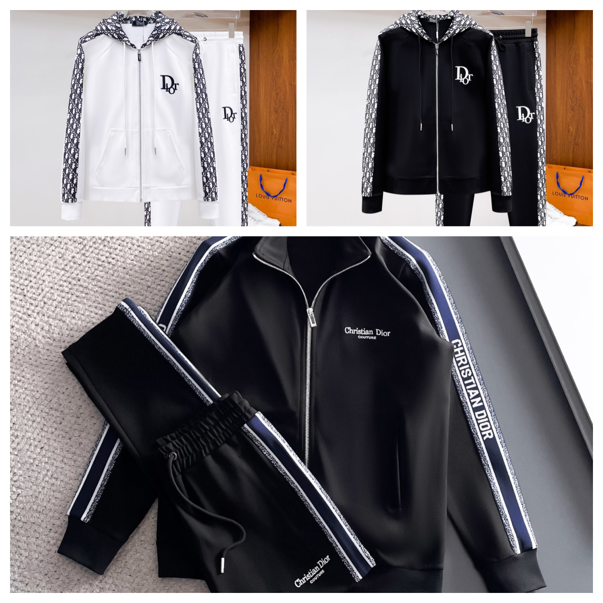 Christian Dior Black Track Jac