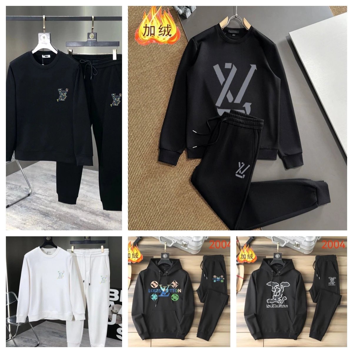 Louis Vuitton Black Hoodie and