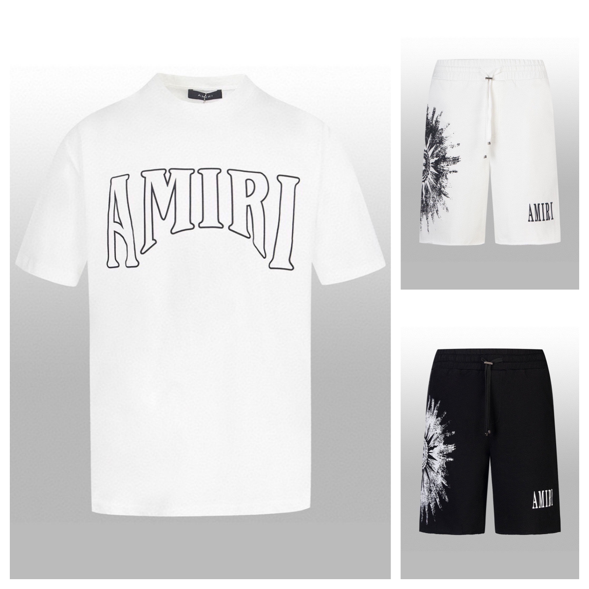 Amiri White Graphic T-Shirt an