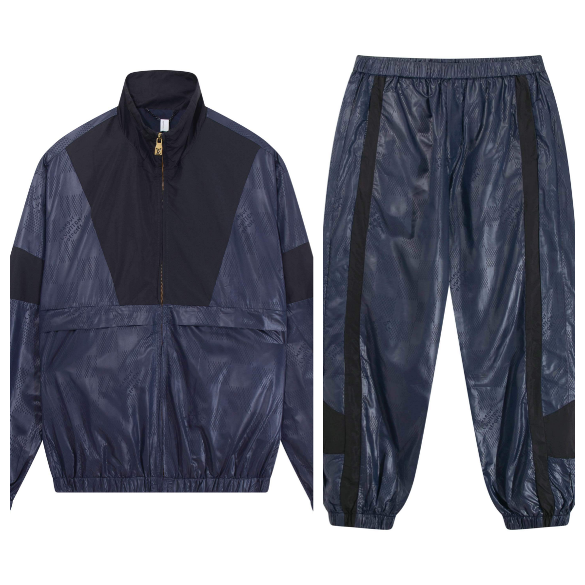 Louis Vuitton Blue Track Jacke