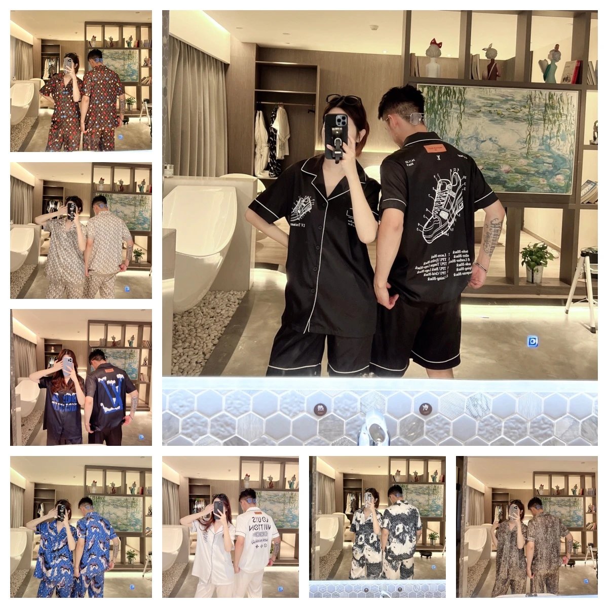 Louise Vuitton Pajama Sets [8 