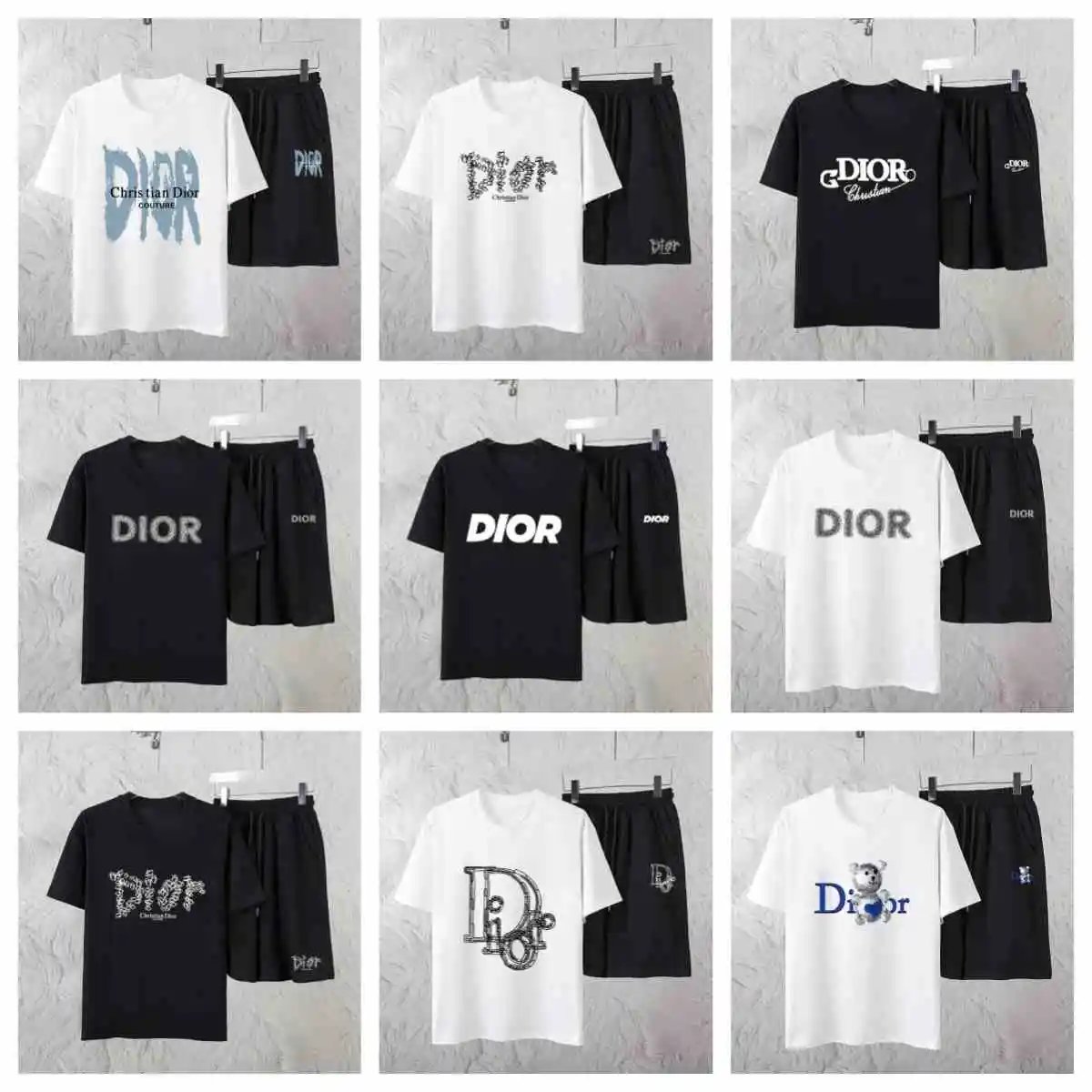 Dior White T-Shirt and Black S