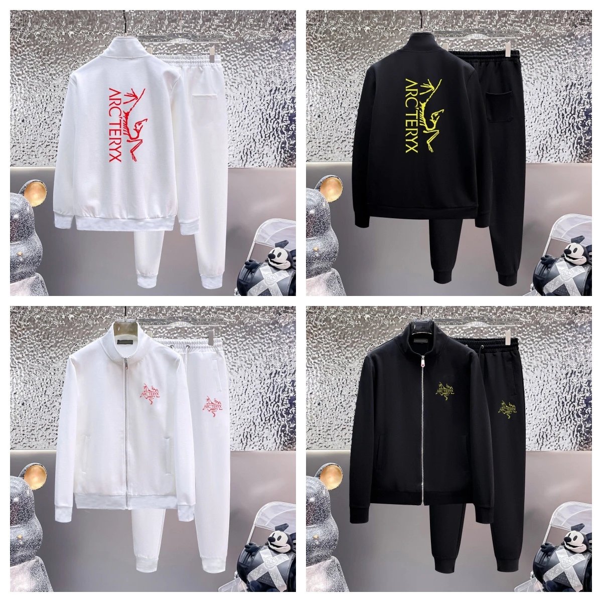 Arc'teryx White Jacket and Pan