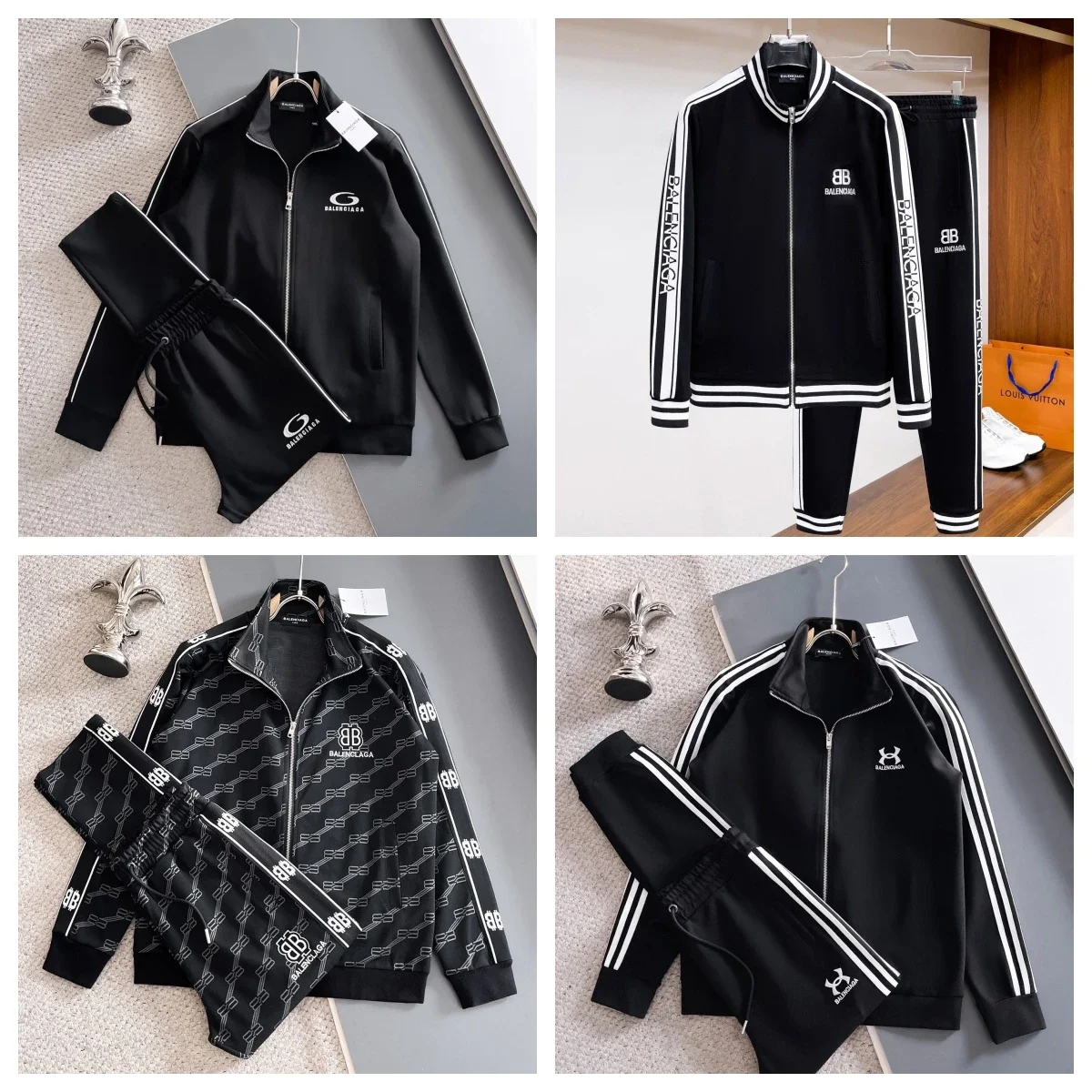 1to1reps Jackets fashion reps product B1alenciaga Black Tr