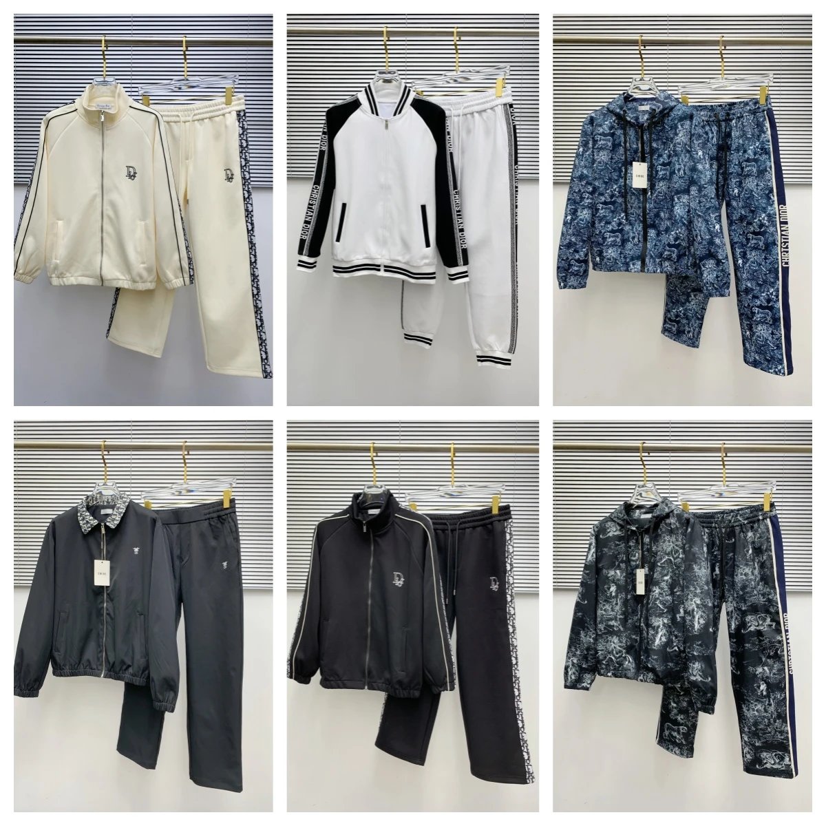 Dior Oblique Track Jacket and 