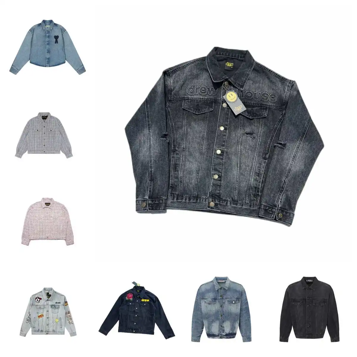 1to1reps Jackets fashion reps product Drew House Black Den