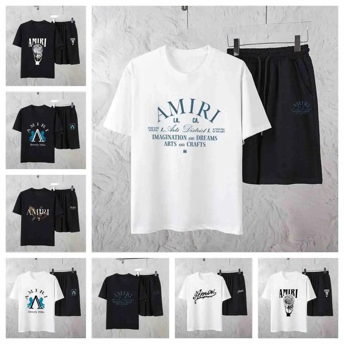 Amiri Graphic Print T-Shirt/Sh