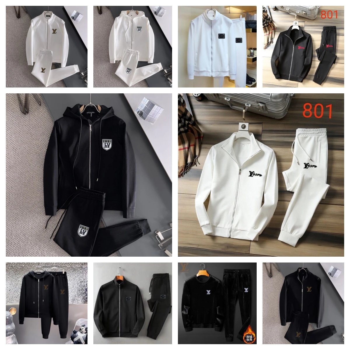 Louis Vuitton Black Hoodie and